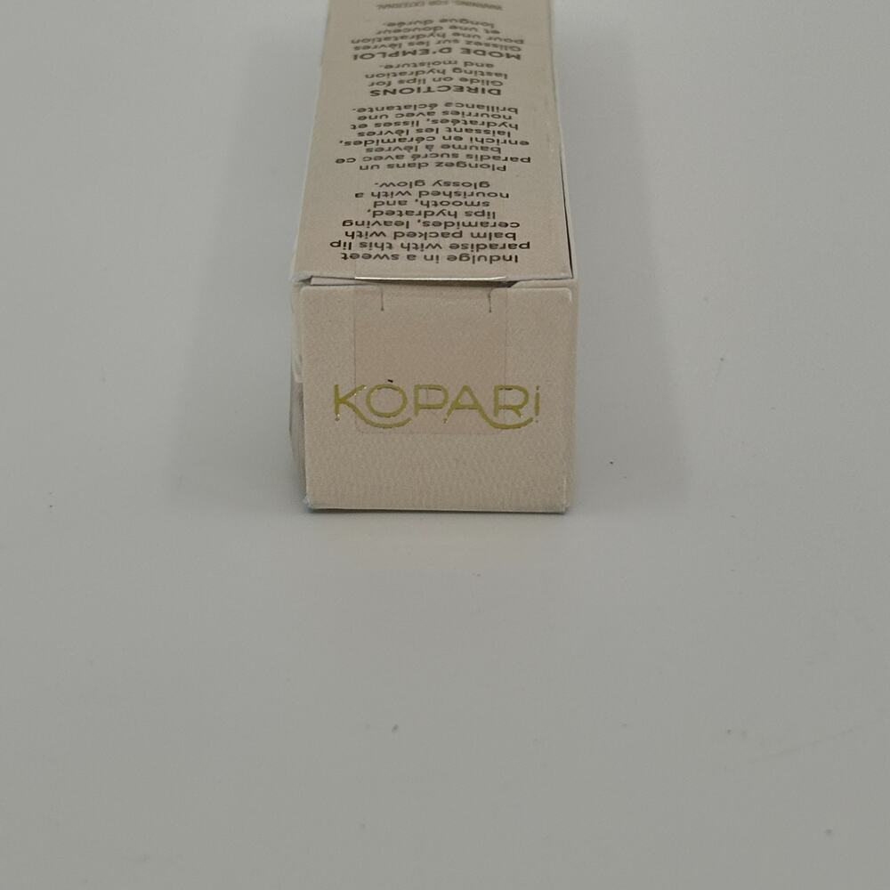 Kopari Lip Love Moisture Balm Soft Vanilla 0.52 oz 15g Ceramide Boxed - Picture 8 of 10